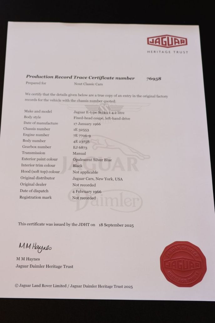 Jaguar E-Type for sale | Jaguar E-type 4.2 series 1 FHC – project - Image 30