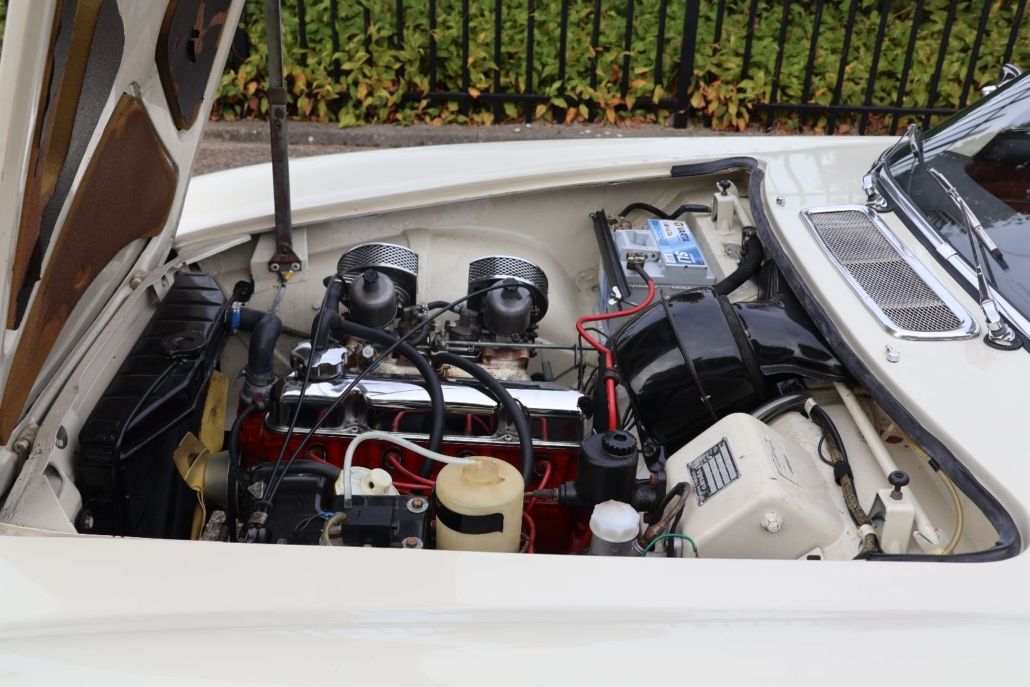 Volvo P1800 for sale | Volvo P1800 S – 1966 | Dutch Delivered | Fully Restored | Custom Brown Leather Interior - Image 35