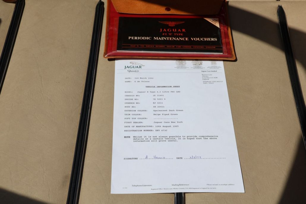 Jaguar E-Type for sale | Jaguar E-Type 4.2 FHC - Image 39