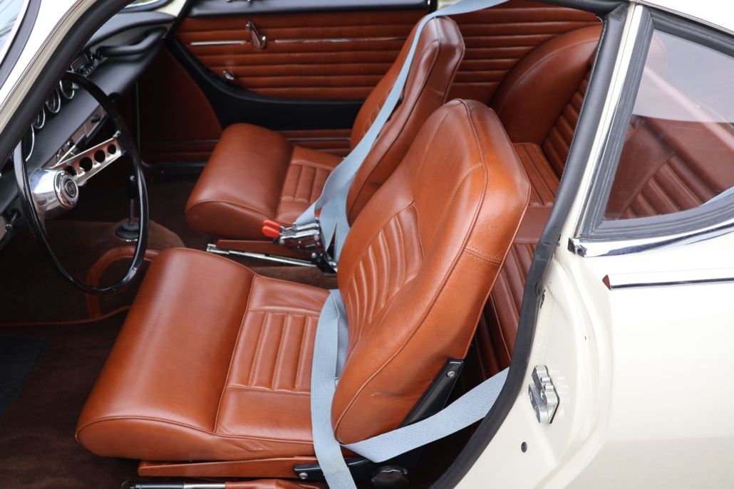 Volvo P1800 for sale | Volvo P1800 S – 1966 | Dutch Delivered | Fully Restored | Custom Brown Leather Interior - Image 42