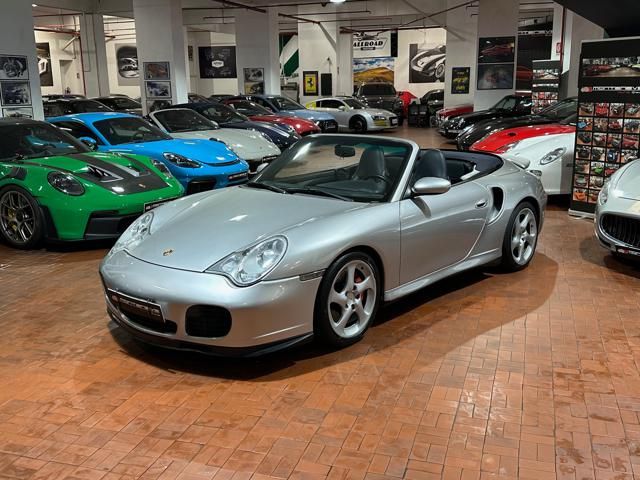 Porsche 911 for sale | PORSCHE 996 Turbo Cabriolet Cambio Manuale PelleBlu - Image 16