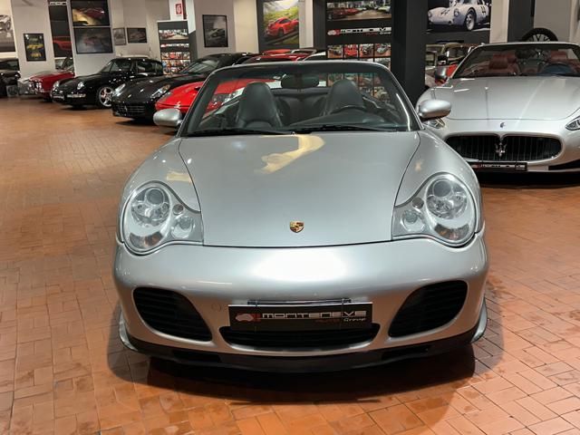 Porsche 911 for sale | PORSCHE 996 Turbo Cabriolet Cambio Manuale PelleBlu - Image 17