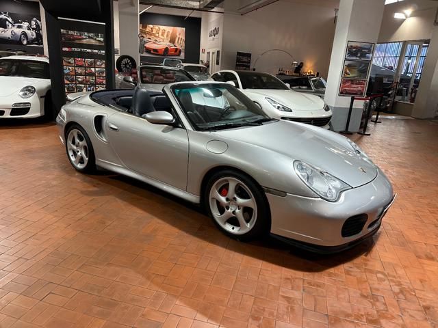 Porsche 911 for sale | PORSCHE 996 Turbo Cabriolet Cambio Manuale PelleBlu - Image 14