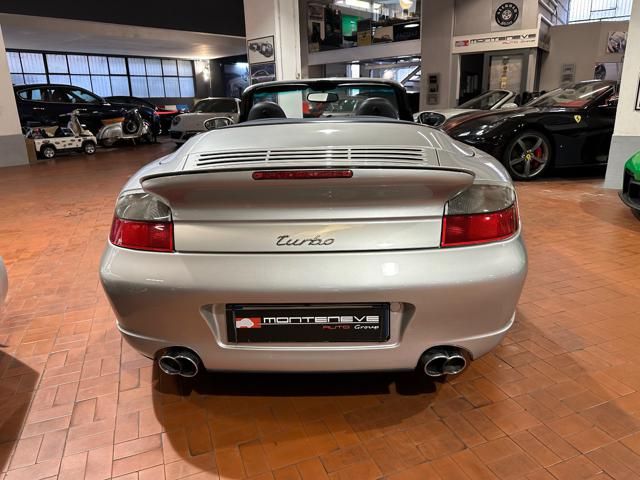 Porsche 911 for sale | PORSCHE 996 Turbo Cabriolet Cambio Manuale PelleBlu - Image 24