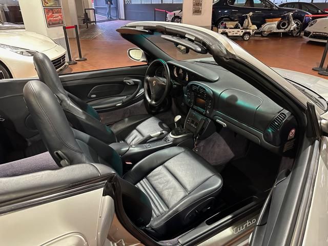 Porsche 911 for sale | PORSCHE 996 Turbo Cabriolet Cambio Manuale PelleBlu - Image 25