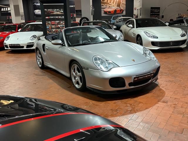 Porsche 911 for sale | PORSCHE 996 Turbo Cabriolet Cambio Manuale PelleBlu - Image 19