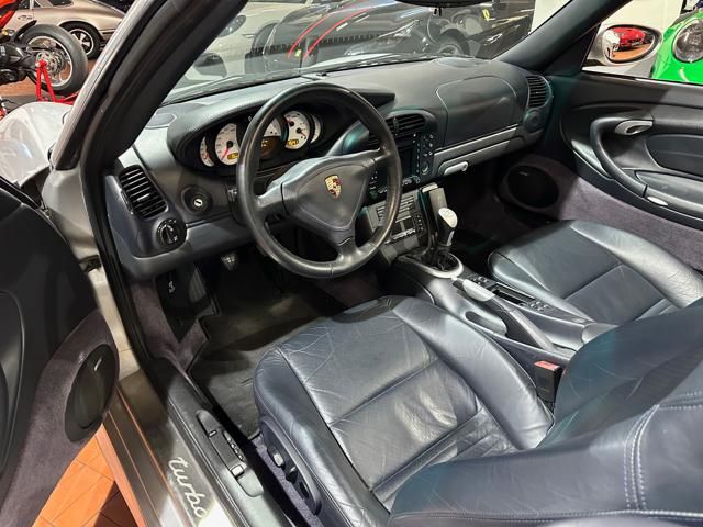 Porsche 911 for sale | PORSCHE 996 Turbo Cabriolet Cambio Manuale PelleBlu - Image 5