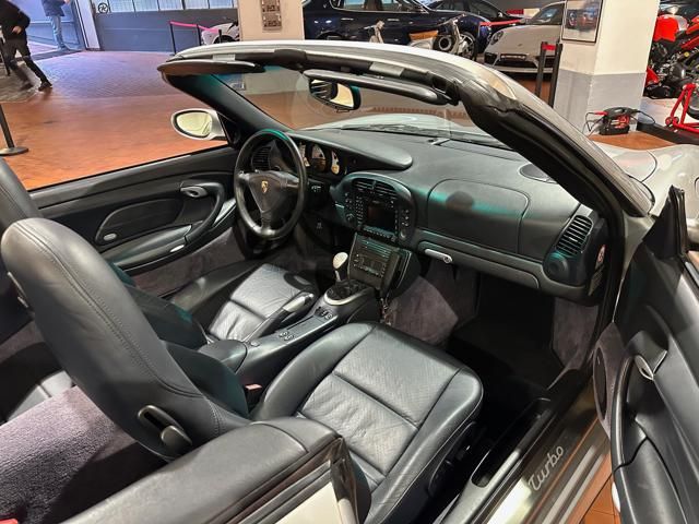 Porsche 911 for sale | PORSCHE 996 Turbo Cabriolet Cambio Manuale PelleBlu - Image 10