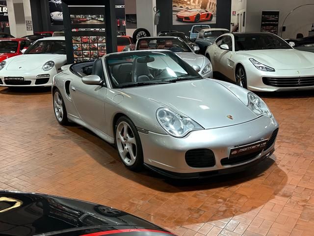 Porsche 911 for sale | PORSCHE 996 Turbo Cabriolet Cambio Manuale PelleBlu - Image 18