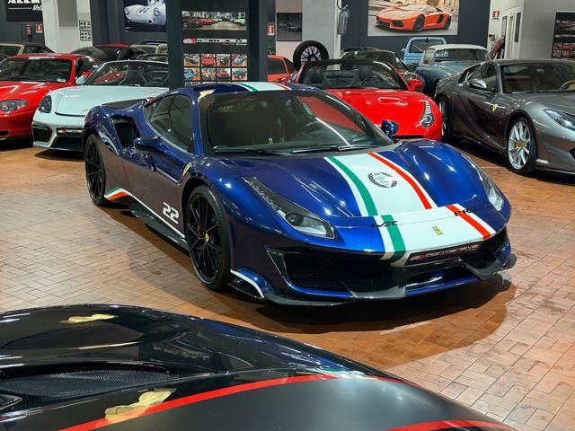 Ferrari 488 for sale | FERRARI 488 Pista Piloti Blu Tour de France Tailor Made Full