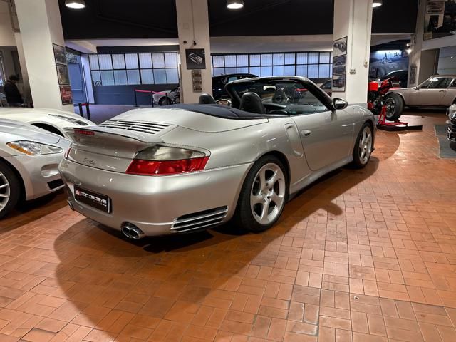 Porsche 911 for sale | PORSCHE 911 Turbo Cabriolet Cambio Manuale PelleBlu - Image 23