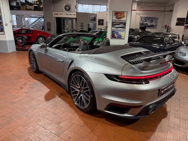 Porsche 911 for sale | PORSCHE 911 Turbo S Cabriolet -Pelle Marrone-Capote Marrone - Image 5