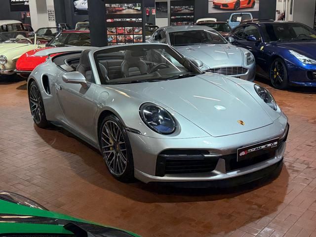 Porsche 911 for sale | PORSCHE 911 Turbo S Cabriolet -Pelle Marrone-Capote Marrone - Image 21