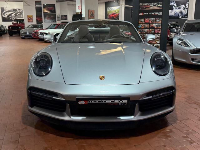 Porsche 911 for sale | PORSCHE 911 Turbo S Cabriolet -Pelle Marrone-Capote Marrone - Image 46