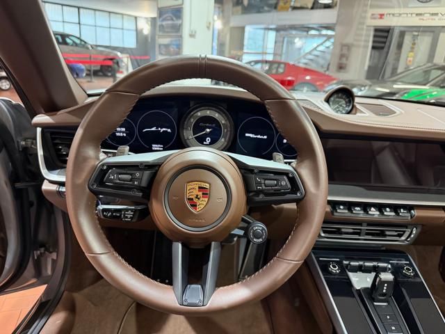 Porsche 911 for sale | PORSCHE 911 Turbo S Cabriolet -Pelle Marrone-Capote Marrone - Image 10