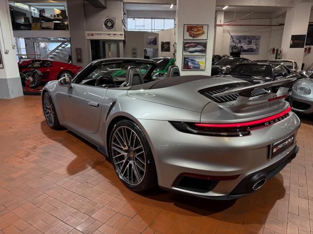 Porsche 911 for sale | PORSCHE 911 Turbo S Cabriolet -Pelle Marrone-Capote Marrone - Image 27