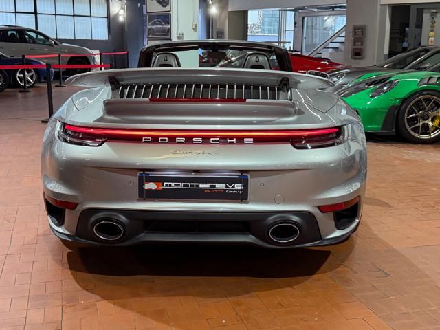 Porsche 911 for sale | PORSCHE 992 Turbo S Cabriolet -Pelle Marrone-Capote Marrone - Image 6