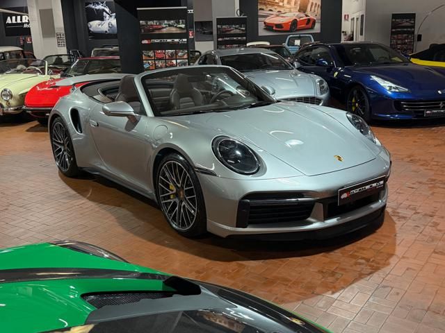 Porsche 911 for sale | PORSCHE 992 Turbo S Cabriolet -Pelle Marrone-Capote Marrone - Image 45