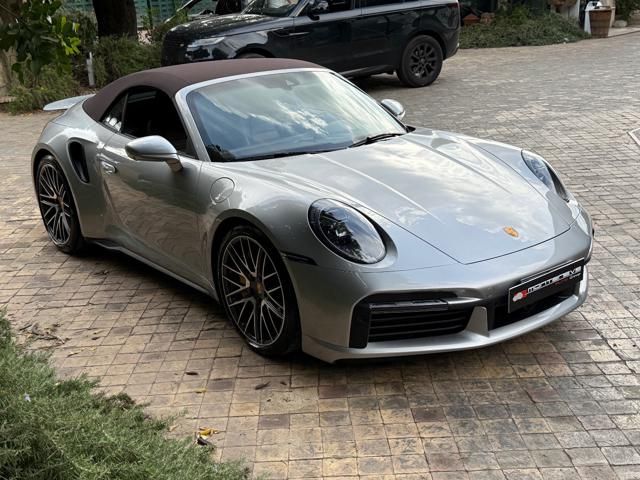 Porsche 911 for sale | PORSCHE 992 Turbo S Cabriolet -Pelle Marrone-Capote Marrone - Image 71
