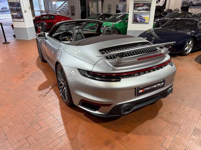 Porsche 911 for sale | PORSCHE 992 Turbo S Cabriolet -Pelle Marrone-Capote Marrone - Image 51