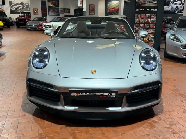 Porsche 911 for sale | PORSCHE 992 Turbo S Cabriolet -Pelle Marrone-Capote Marrone - Image 3