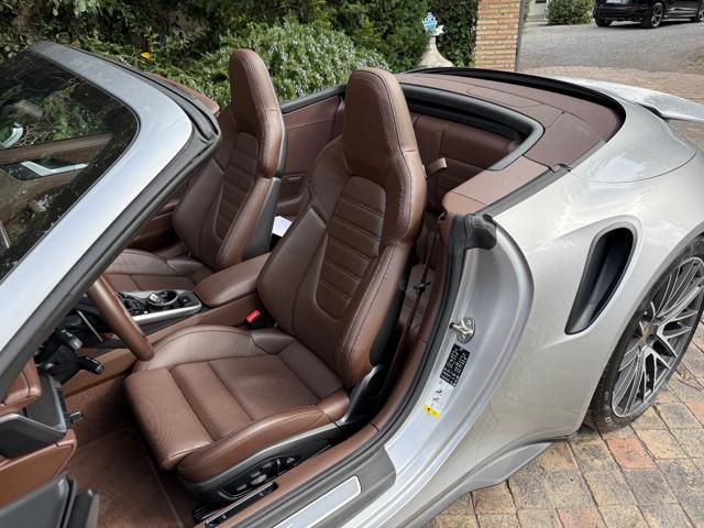 Porsche 911 for sale | PORSCHE 992 Turbo S Cabriolet -Pelle Marrone-Capote Marrone - Image 85