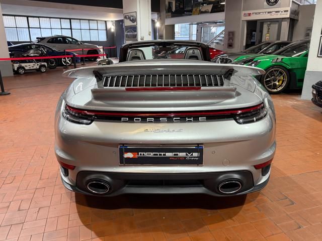 Porsche 911 for sale | PORSCHE 992 Turbo S Cabriolet -Pelle Marrone-Capote Marrone - Image 52
