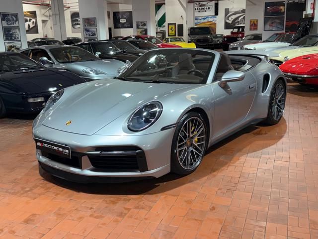 Porsche 911 for sale | PORSCHE 992 Turbo S Cabriolet -Pelle Marrone-Capote Marrone - Image 19
