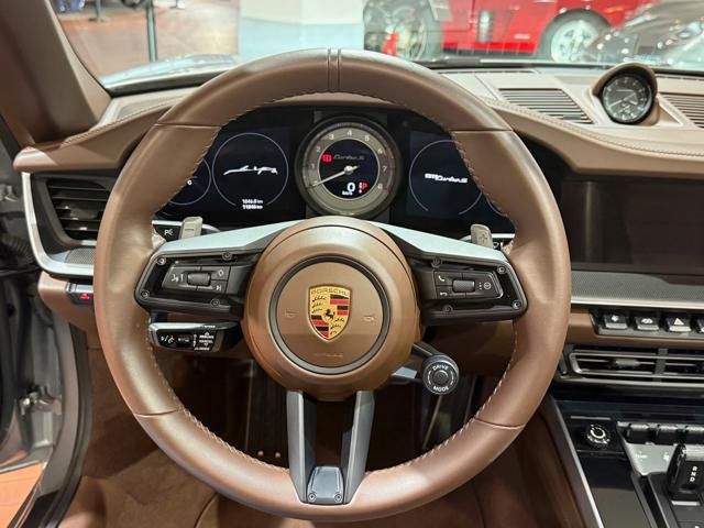 Porsche 911 for sale | PORSCHE 992 Turbo S Cabriolet -Pelle Marrone-Capote Marrone - Image 36