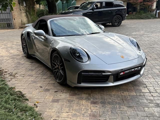 Porsche 911 for sale | PORSCHE 992 Turbo S Cabriolet -Pelle Marrone-Capote Marrone - Image 69