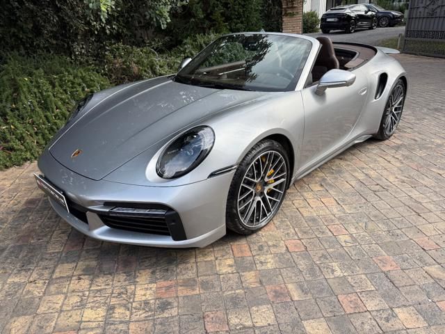 Porsche 911 for sale | PORSCHE 992 Turbo S Cabriolet -Pelle Marrone-Capote Marrone - Image 98