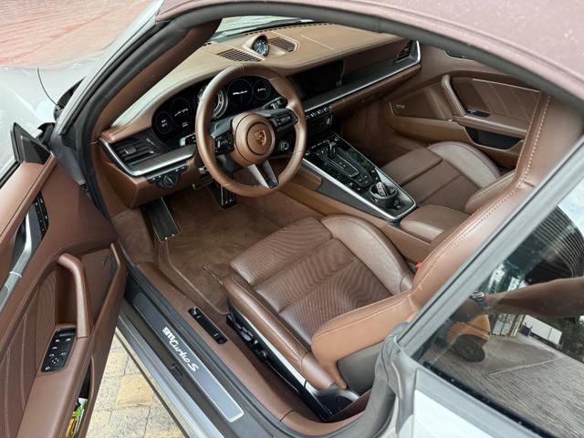 Porsche 911 for sale | PORSCHE 992 Turbo S Cabriolet -Pelle Marrone-Capote Marrone - Image 73