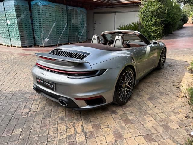 Porsche 911 for sale | PORSCHE 992 Turbo S Cabriolet -Pelle Marrone-Capote Marrone - Image 91