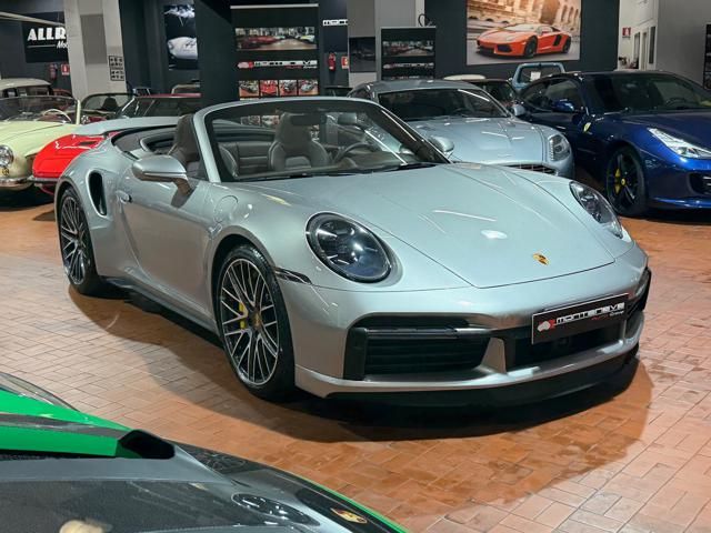 Porsche 911 for sale | PORSCHE 992 Turbo S Cabriolet -Pelle Marrone-Capote Marrone - Image 4