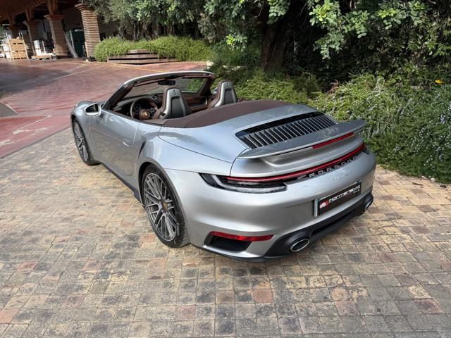 Porsche 911 for sale | PORSCHE 992 Turbo S Cabriolet -Pelle Marrone-Capote Marrone - Image 94