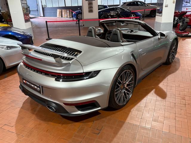 Porsche 911 for sale | PORSCHE 992 Turbo S Cabriolet -Pelle Marrone-Capote Marrone - Image 58