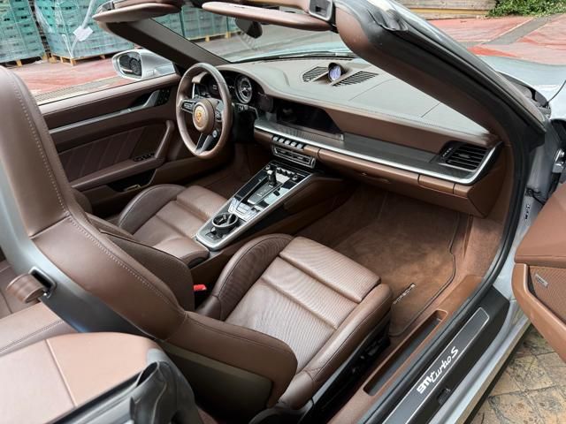 Porsche 911 for sale | PORSCHE 992 Turbo S Cabriolet -Pelle Marrone-Capote Marrone - Image 88