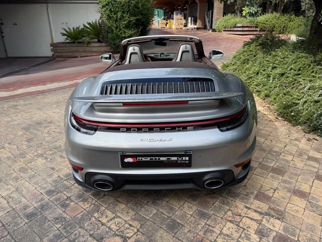 Porsche 911 for sale | PORSCHE 992 Turbo S Cabriolet -Pelle Marrone-Capote Marrone - Image 92
