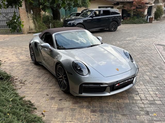 Porsche 911 for sale | PORSCHE 992 Turbo S Cabriolet -Pelle Marrone-Capote Marrone - Image 67