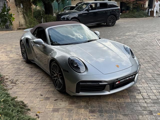 Porsche 911 for sale | PORSCHE 992 Turbo S Cabriolet -Pelle Marrone-Capote Marrone - Image 68