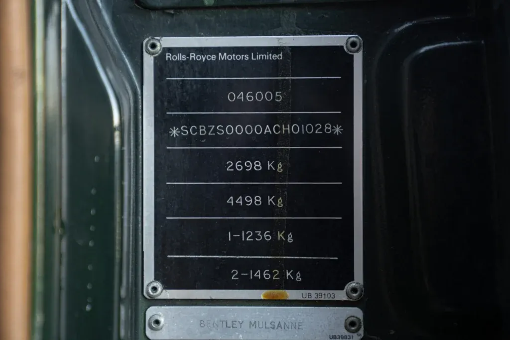 Bentley Eight for sale | 1980 BENTLEY EIGHT SALOON - Image 49