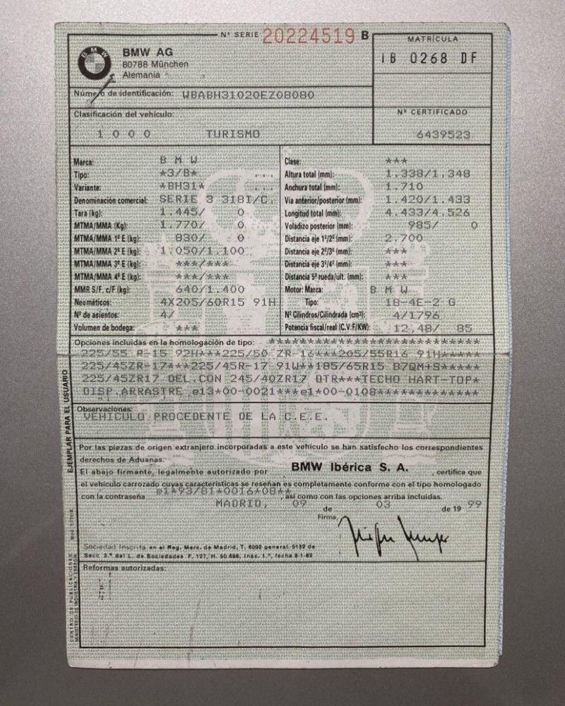 BMW 3 Series for sale | BMW 318i Cabrio - Image 8