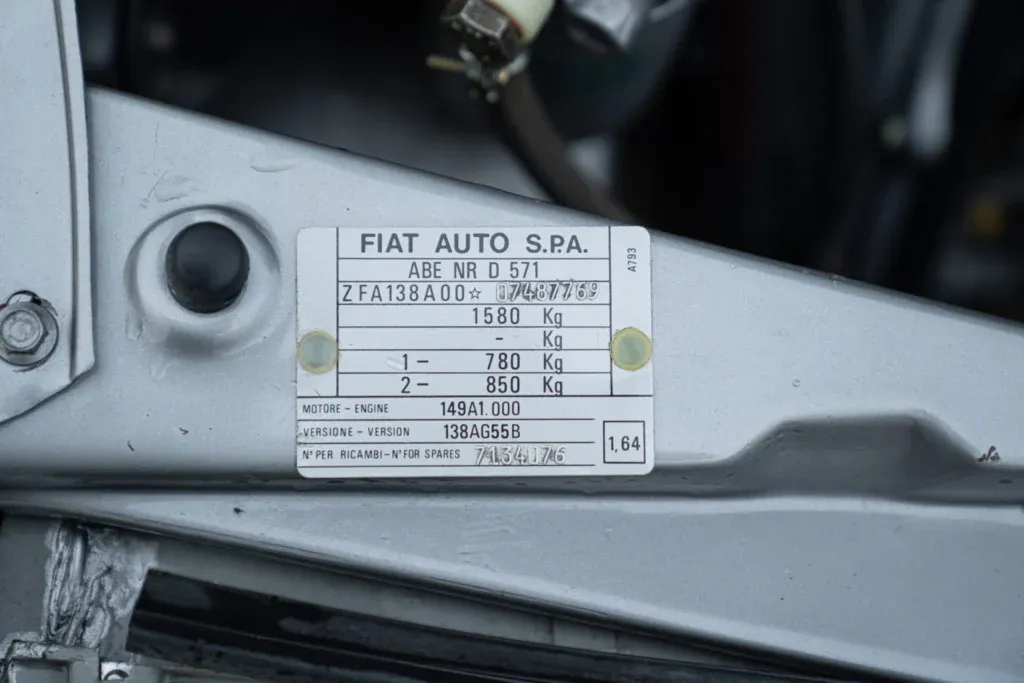 Fiat Regata for sale | 1987 Fiat Regata 100TD Weekend Riviera - Image 56