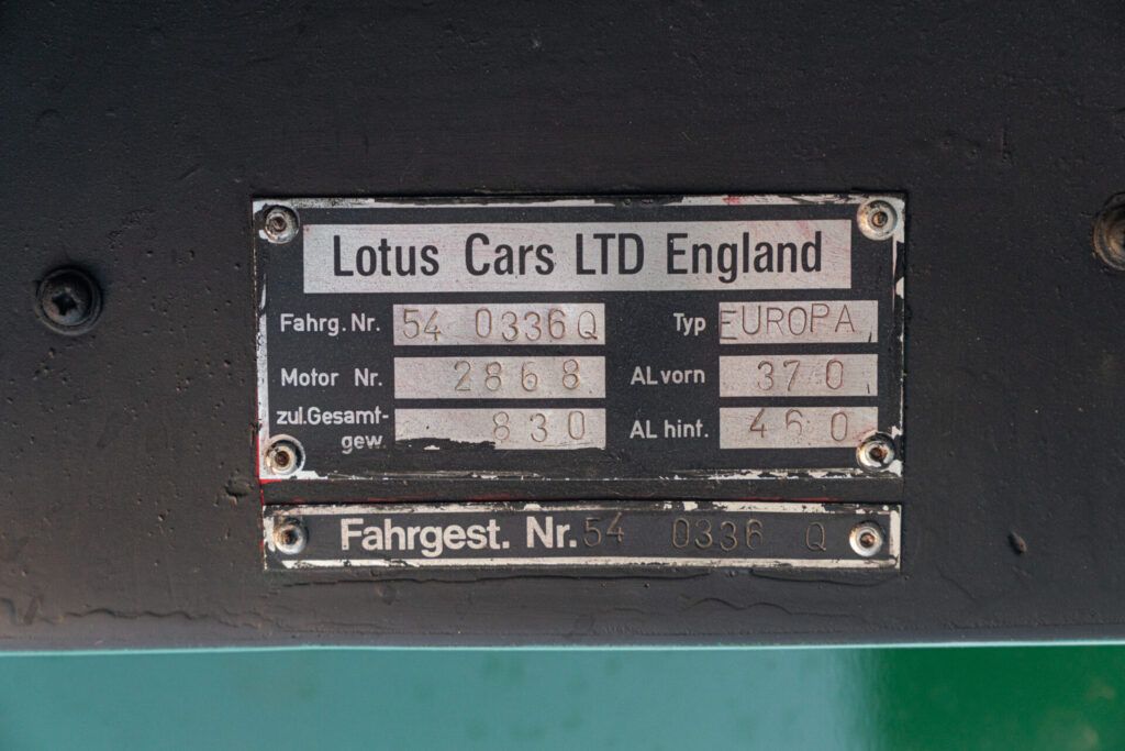 Lotus Europa for sale | 1971 LOTUS EUROPA II° SERIE - Image 69