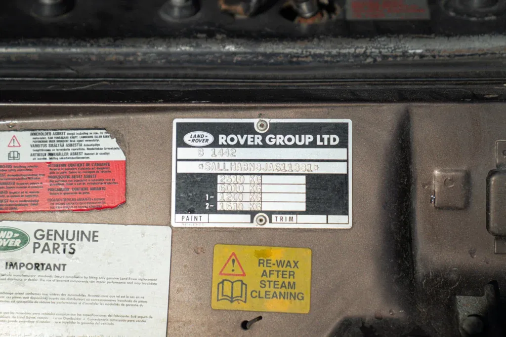 Land Rover Range Rover for sale | 1986 LAND ROVER RANGER ROVER TURBO DIESEL - Image 60