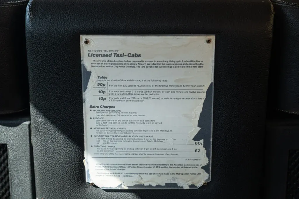 Austin FX4 for sale | 1961 AUSTIN FX4 “LONDON TAXI” - Image 27