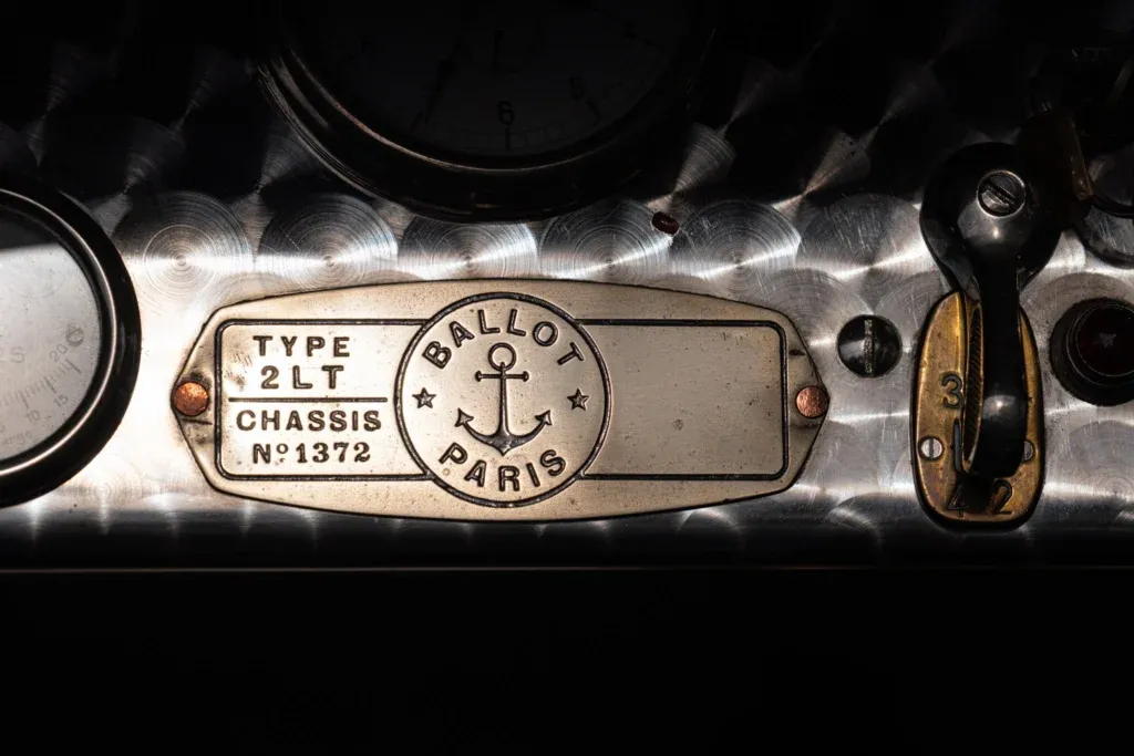 Ballot 2LT for sale | 1925 BALLOT 2LT TOURER \"BOAT TAIL\" BY HENRY LABOURDETTE - Image 52