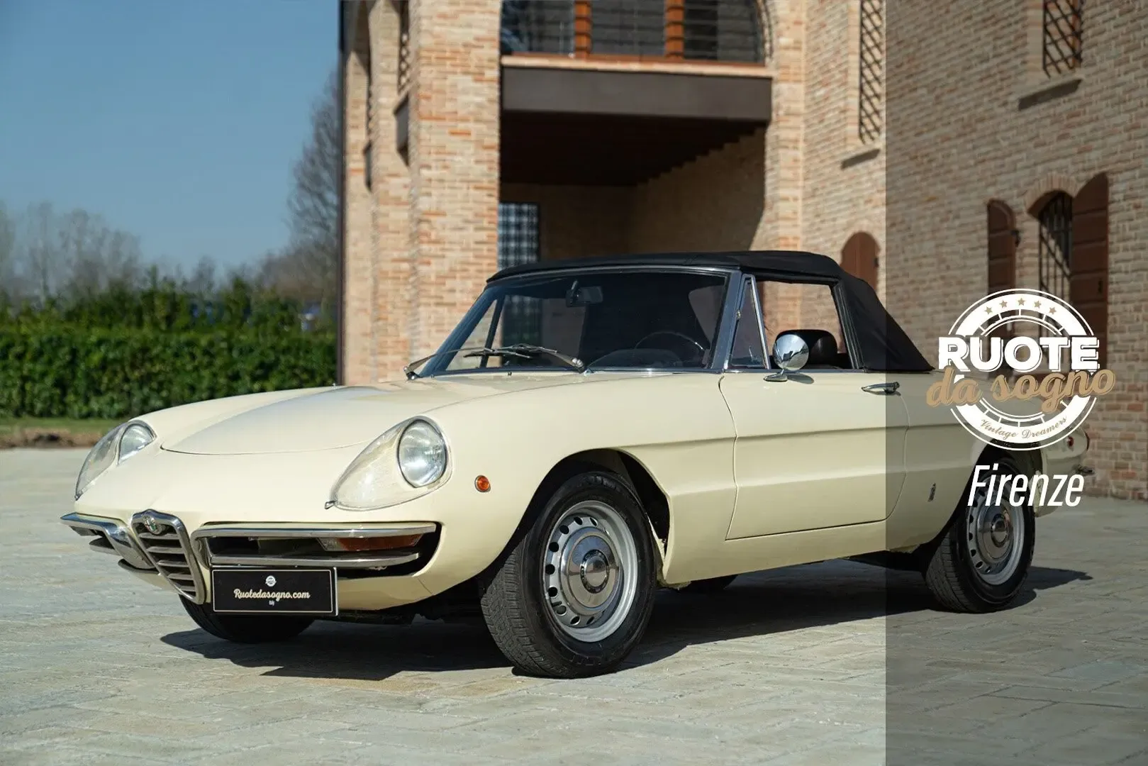 Alfa Romeo Spider (105/115) for sale | 1969 ALFA ROMEO 1750 SPIDER VELOCE OSSO DI SEPPIA