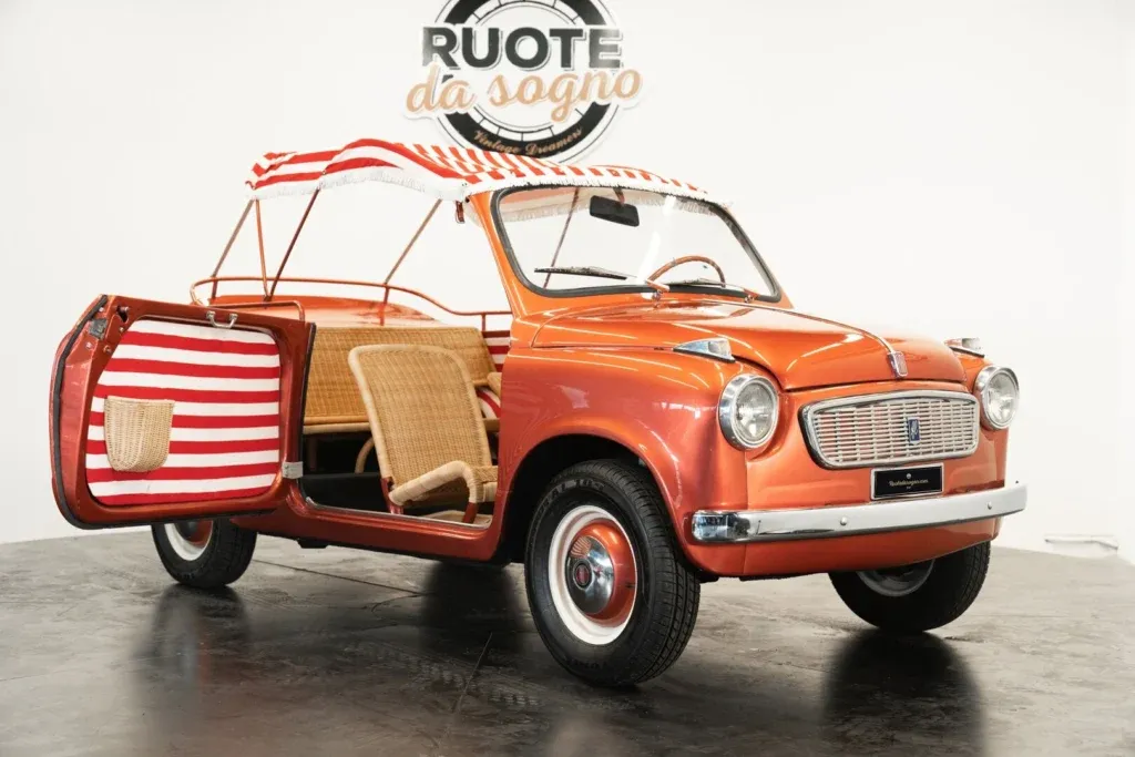 Fiat 600 for sale | 1957 Fiat 600 “Maggiolina” by Francis Lombardi - Image 3