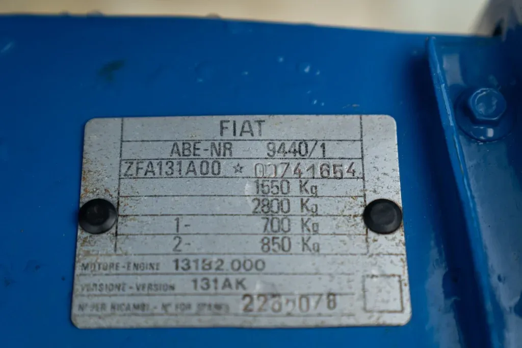 Abarth 131 Rally for sale | 1981 FIAT 131 ABARTH RALLY TRIBUTE - Image 72